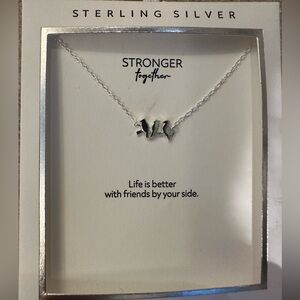 Adorable friendship necklace